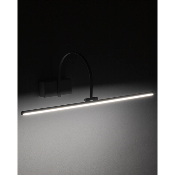 Підсвітка для картин, бра, настінний світильник Nowodvorski 11958 Artline LED M 1x6W 3000K 410Lm IP20 чорний, изображение 4