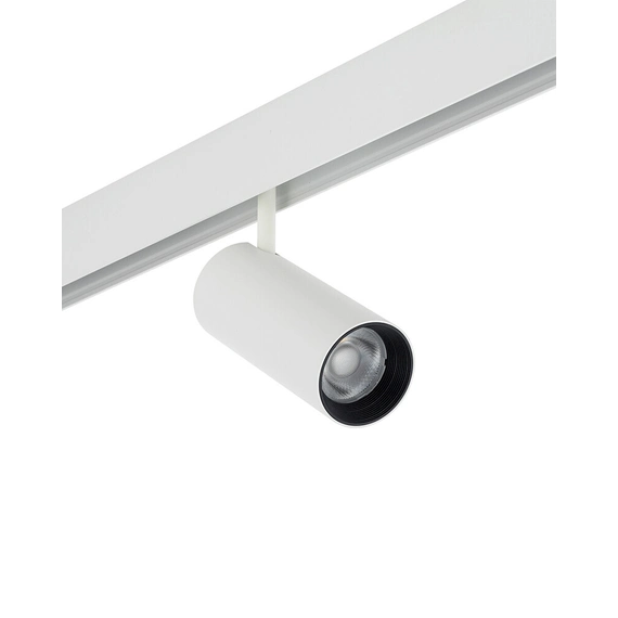 Магнітний трековий світильник Nowodvorski 11643 LVM Spot LED 1x15W 4000K 1100Lm IP20 білий, изображение 4