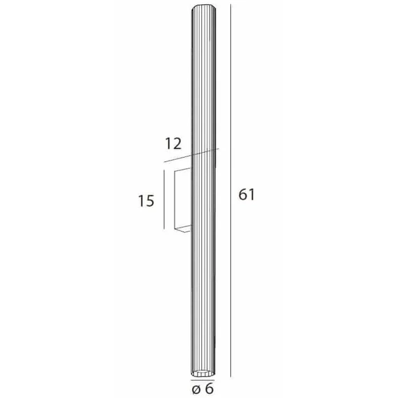 Бра MAXlight FAYETTE W0366, 61СМ, изображение 3