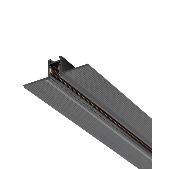 Магнітний шинопровід вбудований Nowodvorski 11730 NANO-LVM Recessed Track 1m IP20 чорний