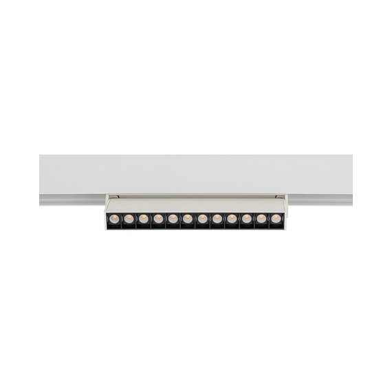 Магнітний трековий світильник Nowodvorski 11634 LVM Focus Out LED 1x9W 3000K 800Lm IP20 білий, зображення 3