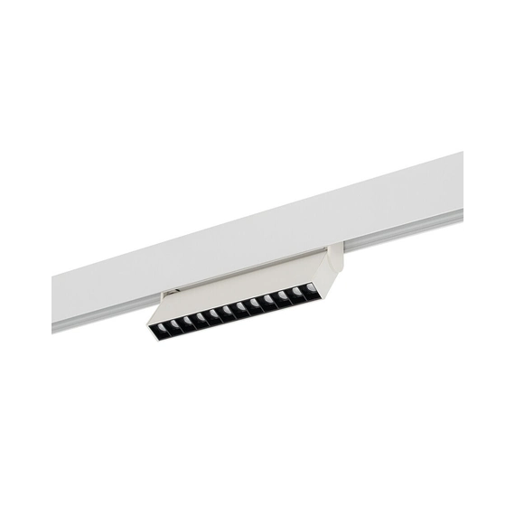 Магнітний трековий світильник Nowodvorski 11634 LVM Focus Out LED 1x9W 3000K 800Lm IP20 білий, зображення 5