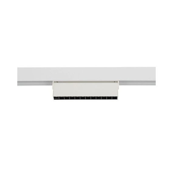 Магнітний трековий світильник Nowodvorski 11634 LVM Focus Out LED 1x9W 3000K 800Lm IP20 білий, зображення 4