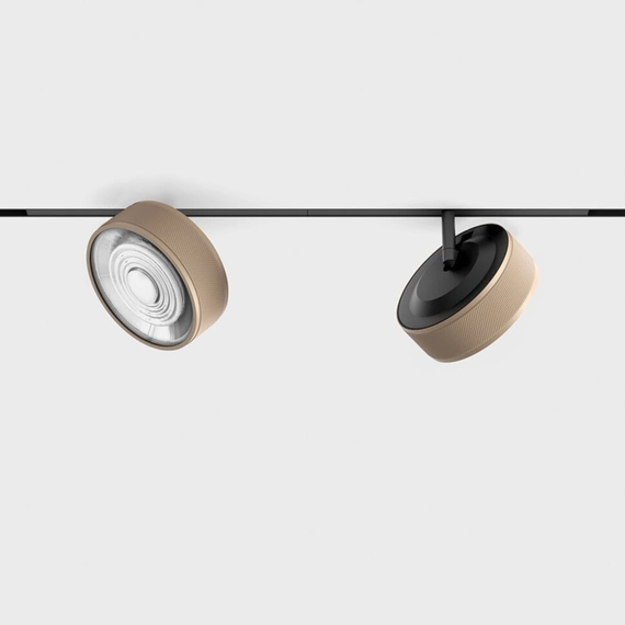 MICRO_LINE SOL MINI, D75mm, H26mm, LED 6.3W, 3000К, sahara beige/чорний (14.7526.7.930.SBG/BK), зображення 4
