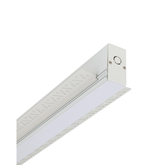 Магнітний шинопровід врізний Nowodvorski 11624 LVM Recessed Track 1m IP20 білий, изображение 4