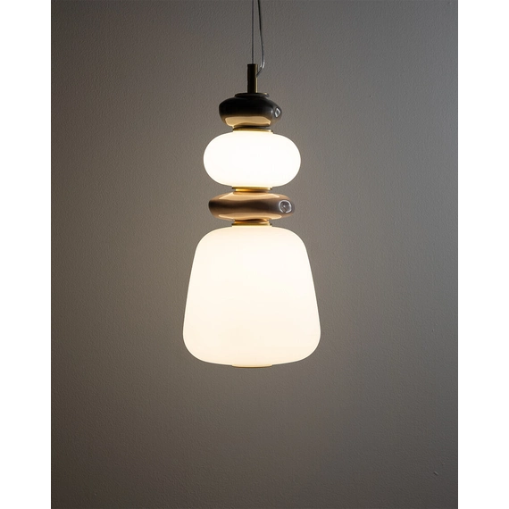 Підвісний світильник, люстра Nowodvorski 11702 Ceramic Vertical LED 1x12W 3000K 950Lm IP20 білий, зображення 2