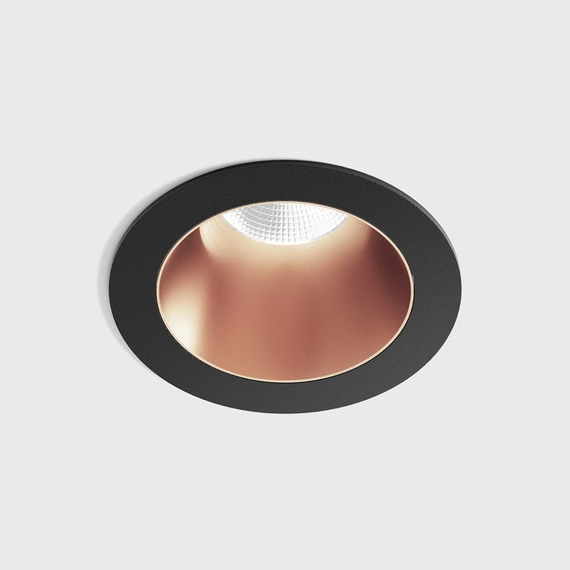 NANO R, D48мм, H67мм, LED 8W 4000K, чорний/мідний (01.3910.8.940.BK/CP), зображення 3