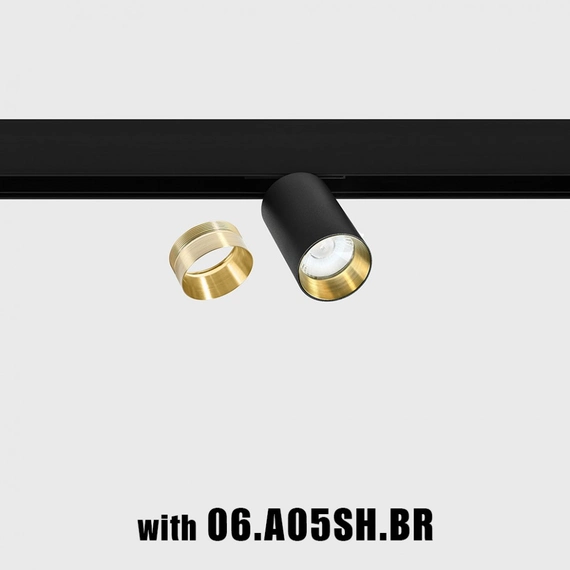 IN_LINE TUB MA 90 DALI, D52mm, H90mm, LED 10.8W, 3000К, DIM DALI, чорний (06.0591.14.930.BK.DALI), изображение 4