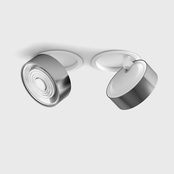 SOL IN, D95mm, H33mm, LED 14W 4000K, білий/хром (01.9533.14.940.WH/CR), зображення 3