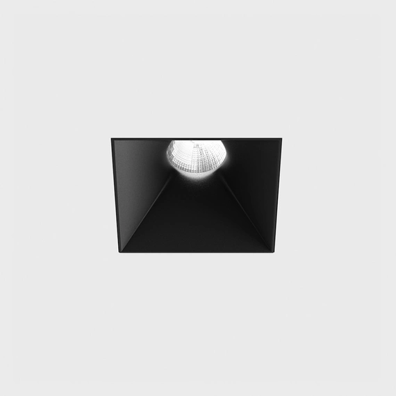 INVISIBLE SQUARE, 82x82mm, H86mm, LED 9W, 3000К, чорний (01.2212.9.930.BK), зображення 3