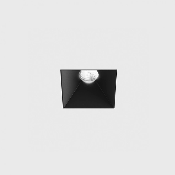 INVISIBLE SQUARE, 82x82mm, H86mm, LED 9W, 3000К, чорний (01.2212.9.930.BK)