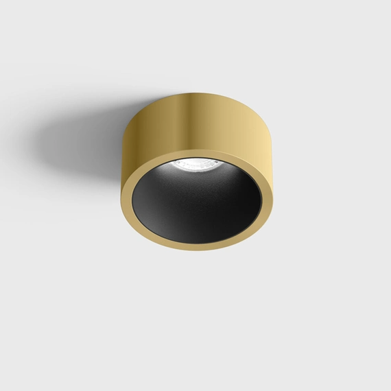 INVISIBLE MINI OUT, D55mm, H58mm, LED 6.3W, 2700K, латунь/чорний (01.2203.7.927.BR/BK), зображення 3