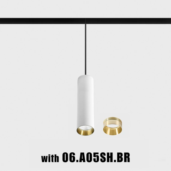 IN_LINE TUB M P 200, D52mm, H200mm, 10.8W LED, 4000К, білий (06.0521.19.940.WH), зображення 3