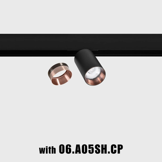 IN_LINE TUB MA 90 DALI, D52mm, H90mm, LED 10.8W, 4000К, DIM DALI, чорний (06.0591.14.940.BK.DALI), зображення 3