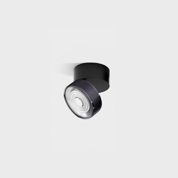 SOL SURF MINI, D75mm, H70mm, LED 7W, 4000K, чорний/diamond black (02.7526.7.940.BK/DBG)