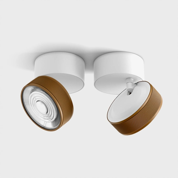 SOL SURF, D95mm, H78mm, LED 14W 4000K, білий/coffee (02.9533.14.940.WH/CFG), зображення 3