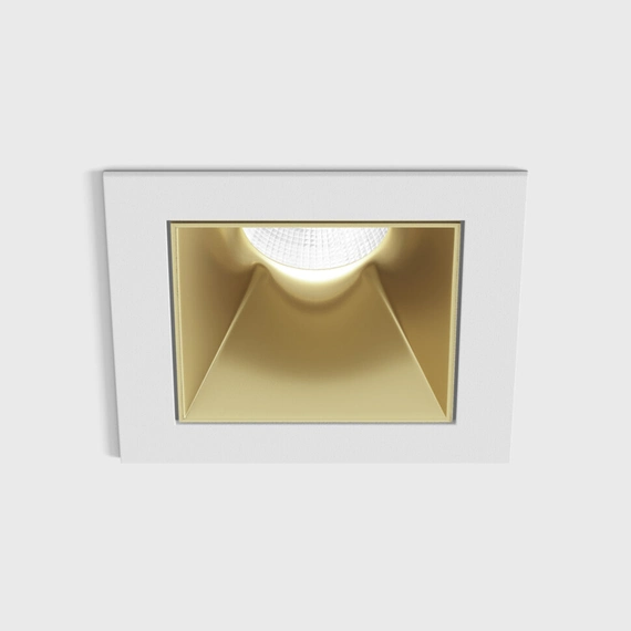 NANO S, L48мм, W48мм, H67мм, LED 8W 2700K, білий/латунь (01.3911.8.927.WH/BR), изображение 3
