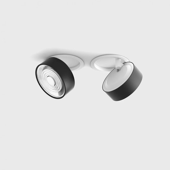 SOL IN MINI, D75mm, H26mm, LED 7W, 4000K, білий/чорний (01.7526.7.940.WH + SOL M RING BLACK), зображення 3