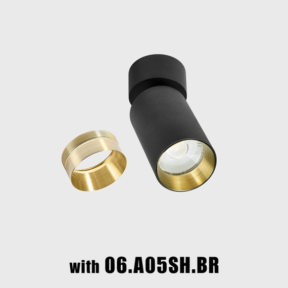 TUB M SA 90, D52mm, H140mm, LED 9W, 4000К, чорний (02.0591.9.940.BK), зображення 4