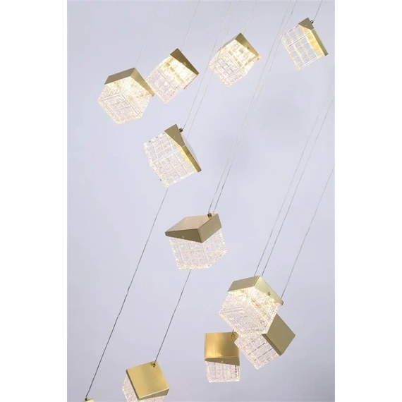 Люстра Searchlight CUBOID 33640-20SB, изображение 2