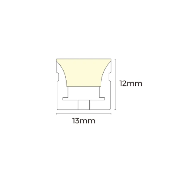 Гнучкий неон COLORS 24V IP67 17.8W 305Lm RGB-SPI 5м (AFT1312-RGB-SPI), зображення 5