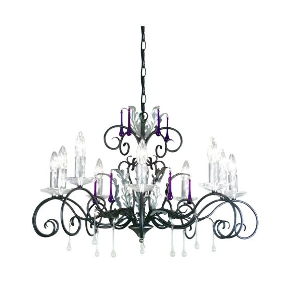 Люстра Elstead Amarilli AML10 BLK/SILVER