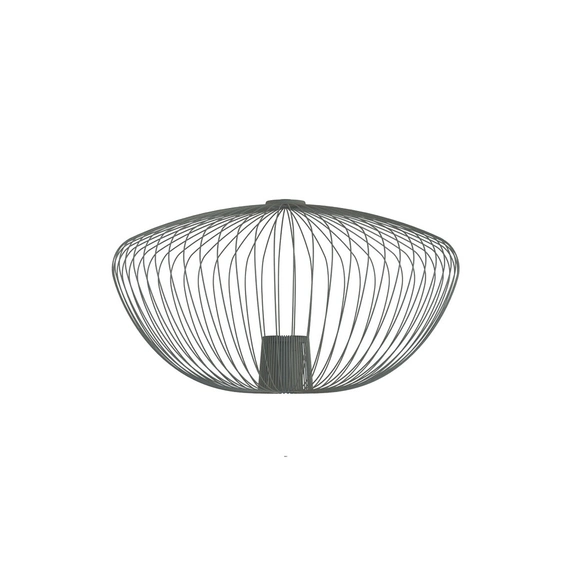 Плафон Nowodvorski 12041 Cameleon Pumpkin M 10W IP20 темно-сірий