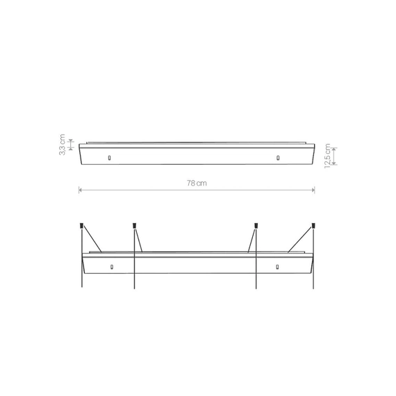 Основа для світильника Nowodvorski 12063 Cameleon Canopy B 780 25W IP20 бежева, изображение 2