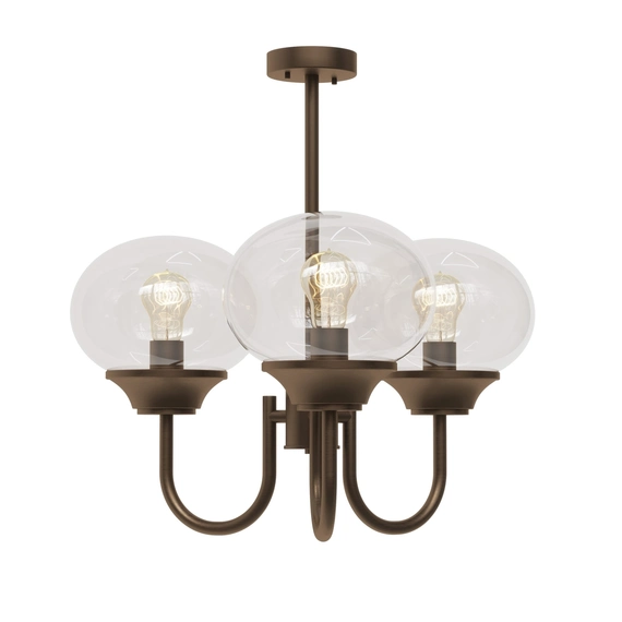 Люстра PikArt Brass&Glass 36720-7, изображение 8