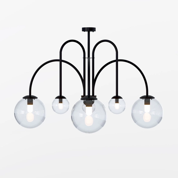 Люстра PikArt Brass&Glass 38399-5, изображение 6