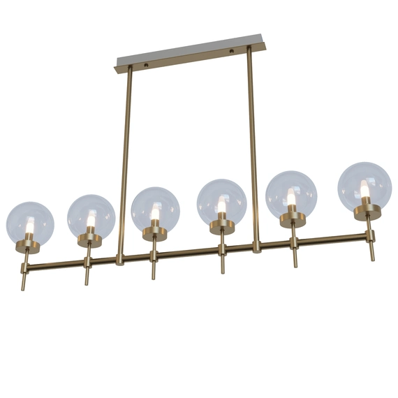 Люстра PikArt Brass&Glass 31104-1, изображение 3