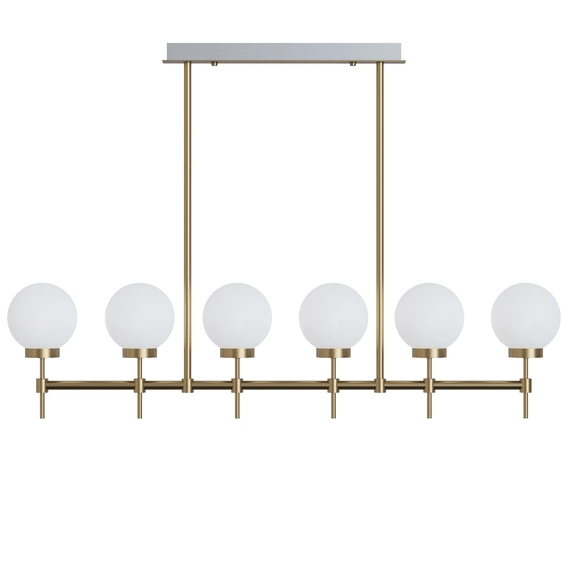 Люстра PikArt Brass&Glass 31104-9, зображення 6