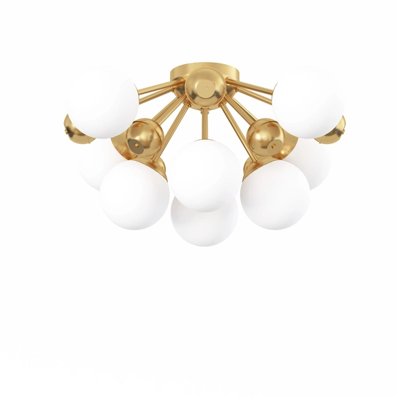 Люстра PikArt Brass&Glass 34601-4, зображення 2