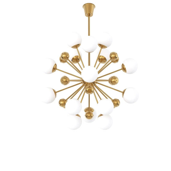 Люстра PikArt Brass&Glass 34627-2, зображення 4