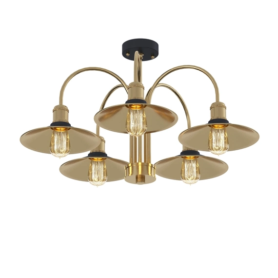 Люстра PikArt Brass&Glass 34875-1, изображение 4