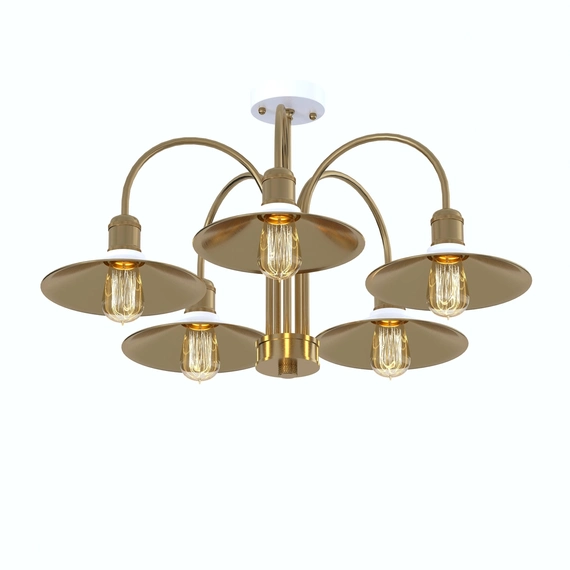 Люстра PikArt Brass&Glass 34875-3, изображение 8