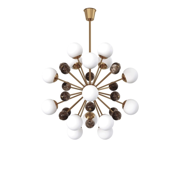 Люстра PikArt Brass&Glass 35036-1, изображение 5