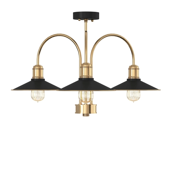 Люстра PikArt Brass&Glass 35086-6, изображение 2