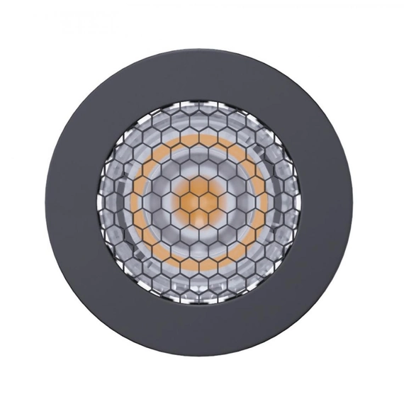 Лампа LED GU10 5WCOB 4000К 450Lm HONEYCOMB FILTER DIM KLOODI KDGU10-HC 5WCOB 4K 36D BK DIM, зображення 3