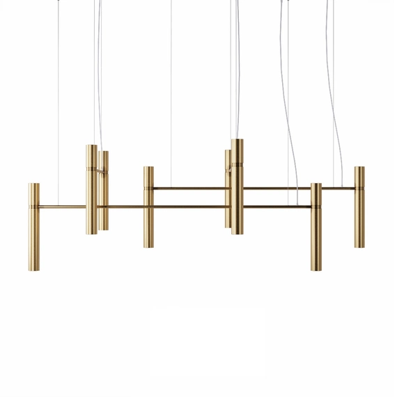 Люстра Pikart Tube chandelier 5299-15, изображение 2
