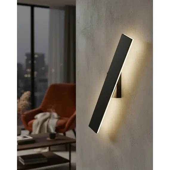 Бра, настінний світильник Goldlux 333858 Bernadetta LED 1x10W 4000K 1250Lm IP20 чорний, изображение 2