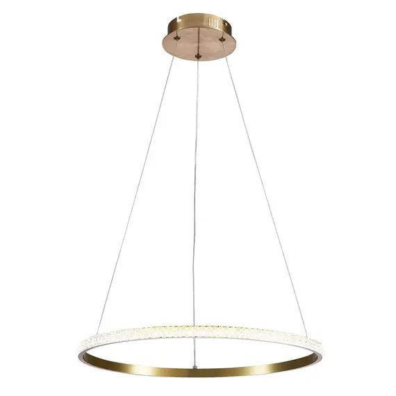 Підвісний світильник Goldlux 338204 Diana LED 1x25W 4000K 3400Lm IP20 золотий, изображение 4