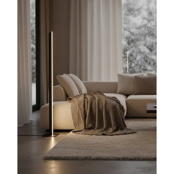 Торшер Goldlux 333872 Bernadetta LED 1x28W 4000K 3500Lm IP20 чорний, зображення 3