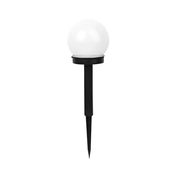 Вуличний світильник на сонячній батареї Goldlux 304711 Ball LED 6500K IP44 чорний