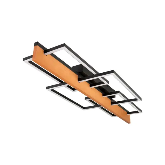 Люстра Goldlux 334329 Larysa LED 1x35W 4000K 4600Lm IP20 чорна, изображение 3