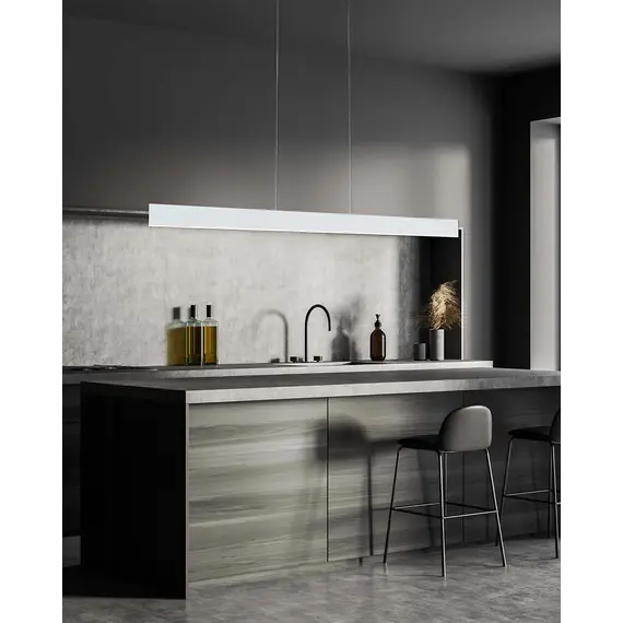 Підвісний світильник, люстра Goldlux 333827 Bernadetta LED 1x20W 4000K 2500Lm IP20 білий, зображення 3
