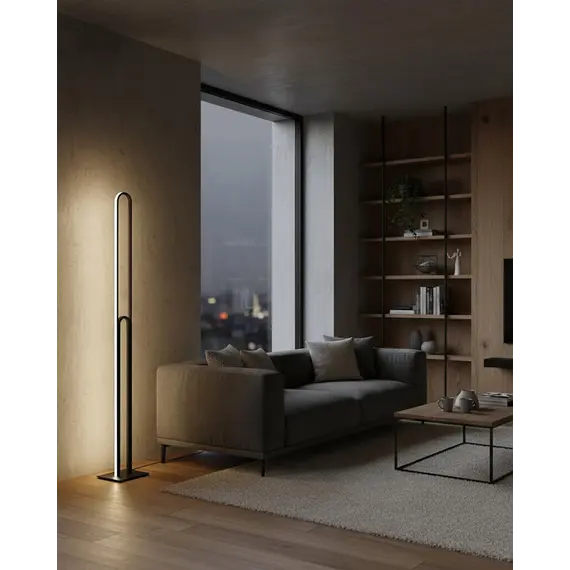 Торшер Goldlux 335227 Cordoba LED 1x25W 4000K 3200Lm IP20 чорний, зображення 3