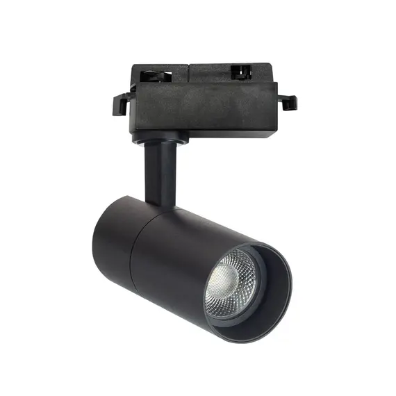 Трековий світильник Goldlux 329042 Shark LED 1x10W 4000K 850Lm IP20 чорний