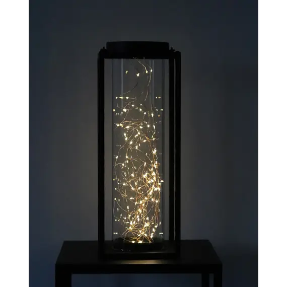 Вуличний портативний світильник на сонячній батареї Goldlux 329462 Glamour LED 3000K IP44 чорний, изображение 5