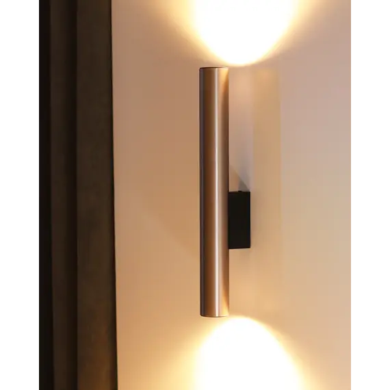 Бра, настінний світильник Goldlux 326119 Lungomare GU10 2x10W IP20 Мідний, изображение 3
